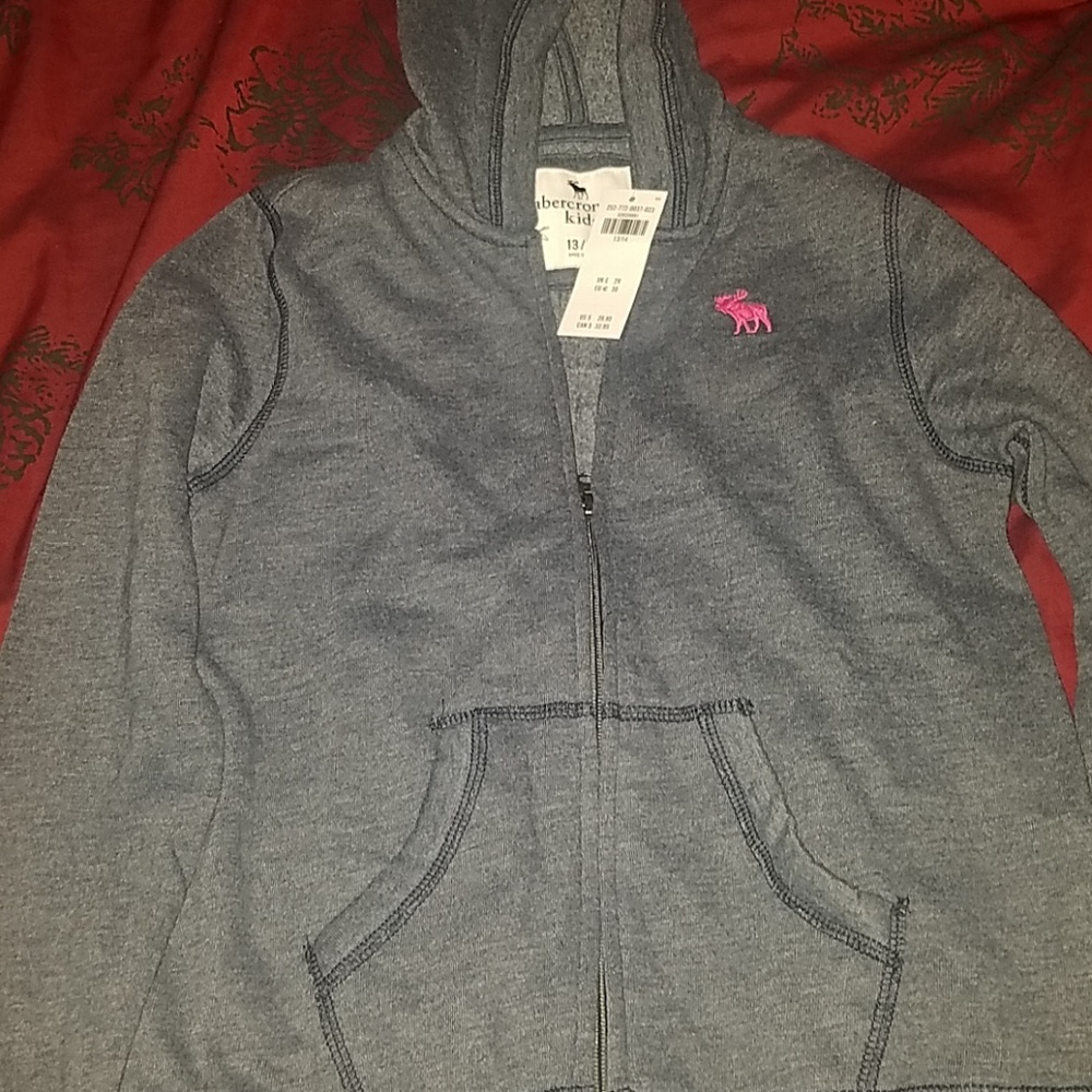Abercrombie Girls Zip Up Hoodie